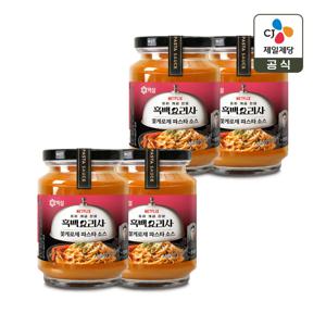 백설 꽃게로제 파스타소스 430g x4개