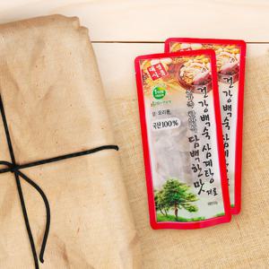 건강백숙 삼계탕재료 담백한맛 100g x 50개 1박스