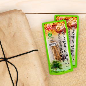 건강백숙 삼계탕재료 오리지널 100g x 50개1박스