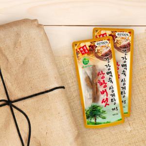 건강백숙 삼계탕재료 상황버섯 100g x 50개