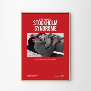 레드 빈티지 영화 감성 시네마틱 미드센추리 모던 인테리어 아트포스터 액자 syndrome