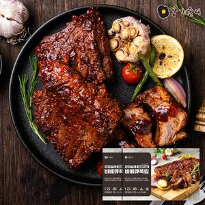 강강술래 오리지널 바베큐폭립 400g x 2팩