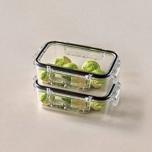 네오 올트라이탄 밀폐용기 직5호 640ml 2P세트