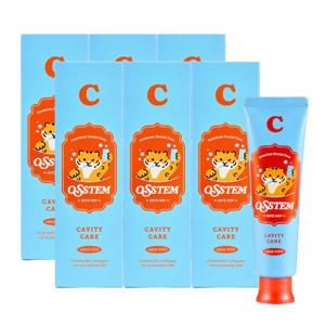 오스템 C 충치케어 치약 (120g) 6개