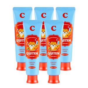 오스템 C 충치케어 치약 (120g) 5개