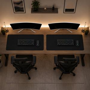 데스크 책상 마우스 패드 장패드 게이밍 키보드 매트 가죽 대형 컴퓨터 노트북 80x40cm
