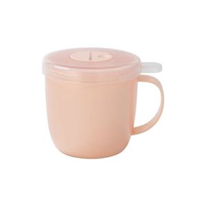 홀로홀로 전자레인지용 과일 샐러드 도시락 용기 플렉시컵 580ml 핑크