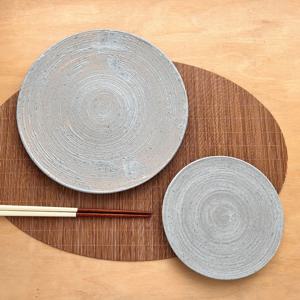 샌드 그레이 플레이트 2size 고급 한식 일식 파인다이닝