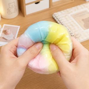 바삭 청사과 구름 왁뿌볼 말랑이 왁스 부시기 스트레스 해소 쓸데없는 웃긴 선물 2type