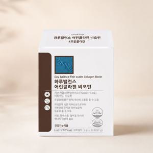 하루밸런스 어린콜라겐 비오틴 모발콜라겐 저분자 펩타이드 피부 보습 식약처인증