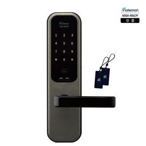셀프설치 GL-200B 무타공도어락 1초잠김  카드키 번호키 현관문도어락