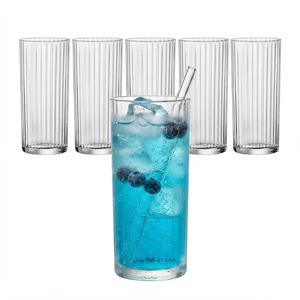 엑스클루시바 톰콜린스 475ml_6p 유리컵 물잔 예쁜컵 맥주잔