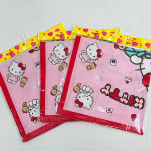 일본 수입 헬로키티 애플 면 손수건