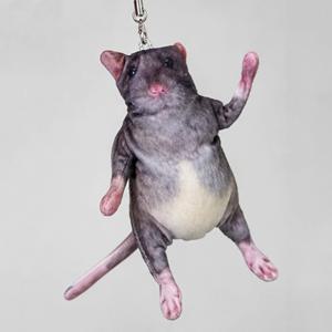 찍찍이 키링 쓸데없는 쓸모없는 웃긴 선물 귀여운 햄스터 키링인형 가방걸이 백팩 백참