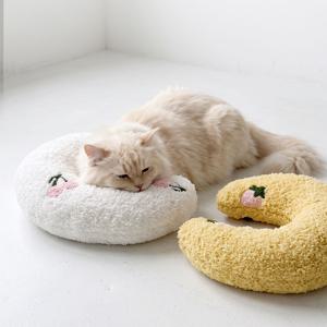 캣 반달 쿠션