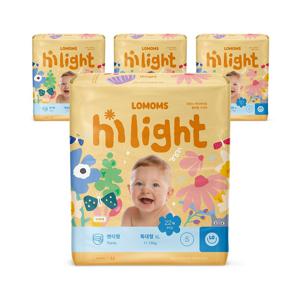 하이라이트 팬티형 기저귀 5단계(XL) 22매x4팩