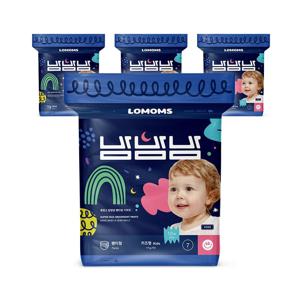 밤밤밤 팬티형 기저귀 7단계(Kids) 18매x4팩