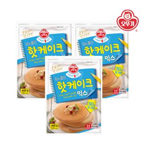 LIGHT&JOY 당을줄인 핫케이크믹스 400g*3개