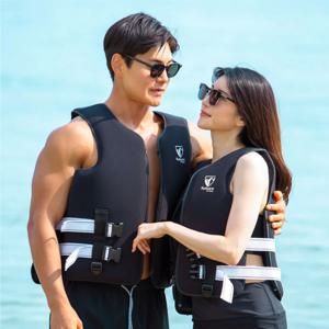 구명조끼 1+1 / 성인 커플 수영 부력 라이프 자켓