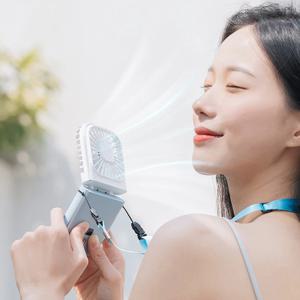 휴대용 손선풍기 핸디 무선 BLDC 목걸이 선풍기