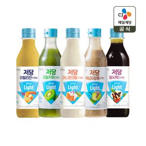 백설 저당 드레싱 5종(흑임자참깨+키위+어니언크림+발사믹+이탈리안)