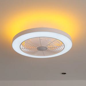 스마트 LED실링팬 49cm 19인치 천장선풍기 작은방실링팬 저소음 리모컨