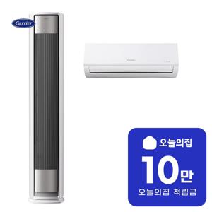 [렌탈] 인버터 2in1 에어컨19평형 62m2+6평형 19m2 EAMB-0772QDWMD