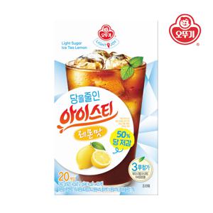 LIGHT&JOY 당을줄인 아이스티 레몬맛(20T) 240g