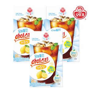 LIGHT&JOY 당을줄인 아이스티 레몬맛(20T) 240g*3개