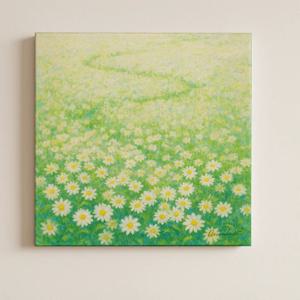 데이지 꽃그림 캔버스액자 돈들어오는 풍수 거실 현관 풍경화 인테리어