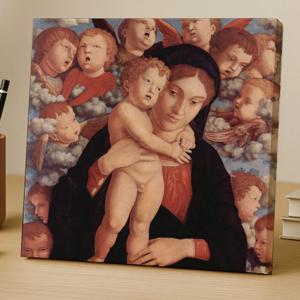 교회그림 안드레아 만테냐 아기예수와 마리아 성화 거실 명화 캔버스액자 예수님그림