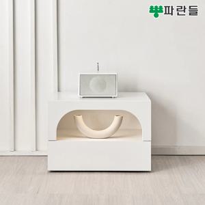 파란들가구 E0목재 LPM 아치형 600 서랍거실장 일반형 티비다이