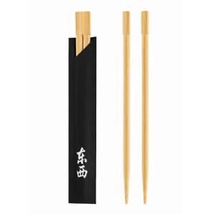krm 검정 일식 한식 도시락용 고급형 젓가락 반포장 21cm 100개