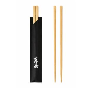krm 검정 일식 한식 도시락용 고급형 젓가락 반포장 24cm 100개