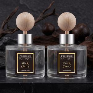 차량용 디퓨저 120ml 2개 자동차 송풍구 방향제 첫차 새차 선물세트 탈취 우드스틱