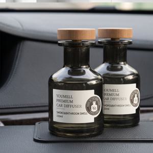 차량용 디퓨저 150ml 2개 자동차 방향제 첫차 새차 악취제거 모던 선물 세트
