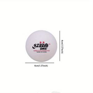 TEMU 정품 레드 복조용 이중별 탁구공, 신소재 대회용 탑 40+ 탁구공, 경기용 및 훈련용. 프로모션, 고품질 ABS 탁구공 10개를 만나보세요. 연습 및 훈련, 게임, 가족 오락을 위한 내구성 있고 탄성 있는 탁구공