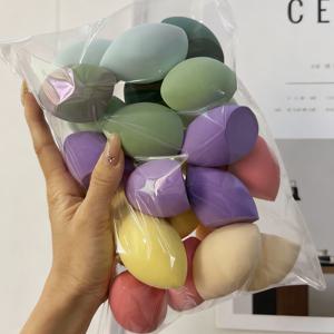 14개입--다기능 메이크업 스펀지 세트, 매우 부드러운 파우더 먹는 방지, 건식 및 습식 겸용, 미세하고 덩어리 없이, 파운데이션 리퀴드, 크림, BB 크림 및 파우더 특수 메이크업 도구 - 색상 및 모양 랜덤 배송