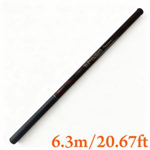 TEMU 접이식 롱 64Cm 짧은 섹션 스트림 로드 유리 섬유 핸드 로드 잉어 낚싯대 초경량 초경질 낚싯대 3.6M-7.2M, 강 호수 수력 발전소 낚시 적합