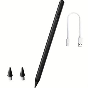 TEMU IOS/Android/Microsoft 휴대폰 및 태블릿과 호환되는 펜, 부드러운 필기감과 고속 충전 제공. 애플펜슬과 유사한 기능을 갖춘 고정밀 고감도 정전식 . iPad, iPhone, 삼성 갤럭시, Kindle 태블릿 및 모든 범용 터치스크린 기기에 적합. 사무 및 학습용으로 이상적인 도구