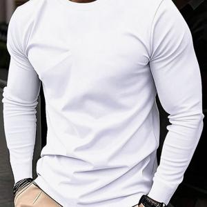 TEMU 남성용 속건성 티셔츠, 남성용 여름 긴팔 티, 캐주얼 스트리트웨어, 피트니스용 통기성 좋고 편안한 티셔츠, 캐주얼 여름 티셔츠, 봄/여름 휴가용 여유롭고 편안한 상의, 남성 의류 선물용