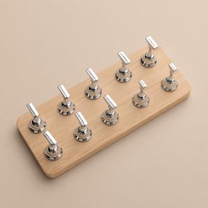 TEMU 10개입 자석 네일 아트 스탠드 홀더, 대나무 받침대 포함, 재사용 가능한 네일 팁 디스플레이 연습 스탠드 (프레스온 네일용), 매니큐어 디자인 도구