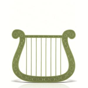 TEMU 1개 플라스틱 천사 하프, 크리스마스 장면, 추수감사절 장면, 데일리 액세서리, 롤플레잉 (코스프레), 롤플레잉 소품, 사진 소품, 플라스틱 천사 하프 코스튬, 천사 테마에 적합