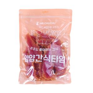 TEMU 미스터추추 얌얌간식타임 반려동물 대용량 간식 닭가슴살 육포 1kg