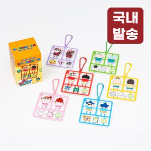 TEMU 레토 짱구 프라모델 랜덤 피규어 아크릴 가챠 굿즈 CSC-PM01