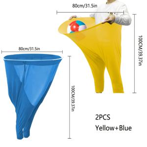 TEMU 가족 파티용 할머니 팬츠 게임 2개 팩, 야외 뒷마당 파티용 보드게임, 게임의 밤, 파티, 가족 모임을 위한 웃긴 풀기 대会，공은 포함되지 않음