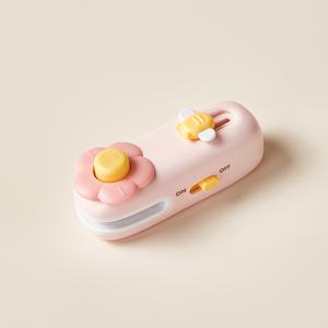 2-In-1 충전식 밀봉기, 휴대용 감자 봉투 밀봉기, 자석 백 플레이트, 냉장고에 직접 부착하여 간편하게 사용 가능, USB 충전식 식품 밀봉기 (스낵, 주방, 여행에 적합)
