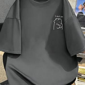 TEMU 남성용 오버사이즈 