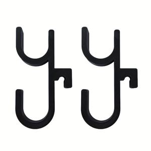 TEMU 우산 걸이용 자동차 2개, 범용 트렁크 행거, 우산, 수건, 낚싯대 및 캠핑 장비 보관에 적합. 설치 시 드릴링 불필요, 대부분의 차량 모델과 호환 가능