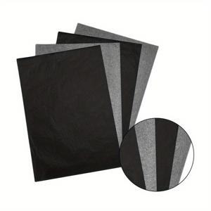 TEMU 흑연 전사 용지를 추적하기 위한 카본 페이퍼 - 50pcs 나무 프로젝트에 드로잉 패턴을 추적하기 위한 검은 흑연 용지 캔버스 패브릭 아티스트 레터링 스케치 드로잉 A4 8.27 X 11.81 인치